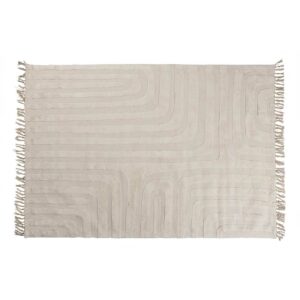 Basilicana Heller Skandistil Teppich in Beige 240x170 cm rechteckig