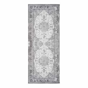 4Home Orient Teppich im Vintage Look Schwarz Weiß