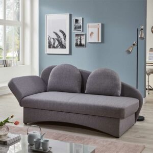 Brandolf Sofabett in Grau Bettkasten