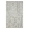 Doncosmo Moderner Teppich in Beige und Cremefarben dezent gemustert