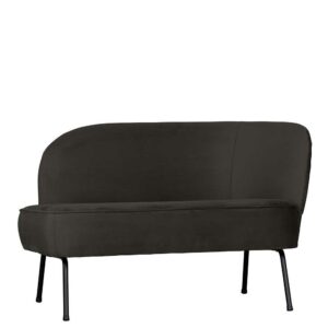 Basilicana Zweisitzer Sofa rechts mit Vierfußgestell aus Metall 110 cm breit