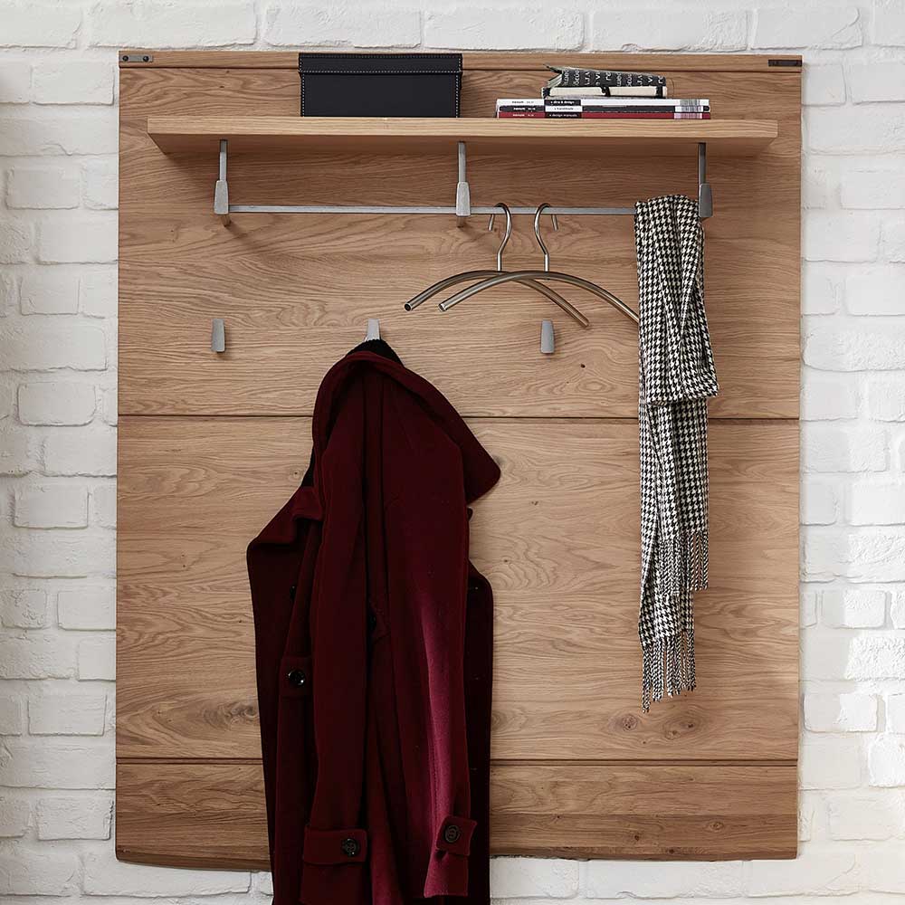 BestLivingHome Hängegarderobe mit Wildeiche furniert 120 cm hoch