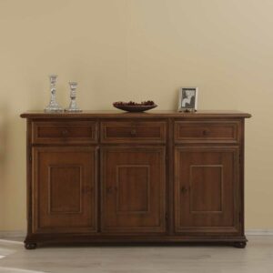 Elegance InLiving Sideboard aus Nussbaum teilmassiv Italienisches Stilmöbel