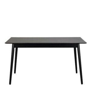 TopDesign Schwarzer Tisch in modernem Design Küche und Esszimmer