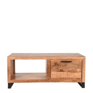 Möbel Exclusive Wohnzimmertisch aus Mangobaum Massivholz 110 cm breit