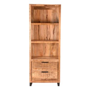 Möbel Exclusive Bücherregal aus Mangobaum Massivholz 70 cm breit