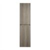 Furnitara Midibadschrank in Ahorn Grau Nachbildung 40 cm breit