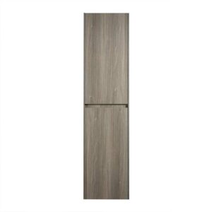 Furnitara Midibadschrank in Ahorn Grau Nachbildung 40 cm breit