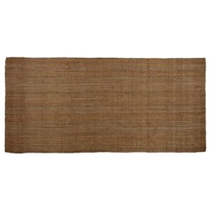 Basilicana Jute Teppich Natur im Landhausstil 400 cm breit