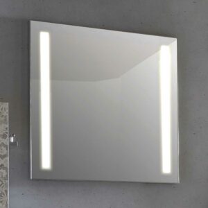 Basilicana Badezimmerspiegel mit LED Beleuchtung 70 cm breit