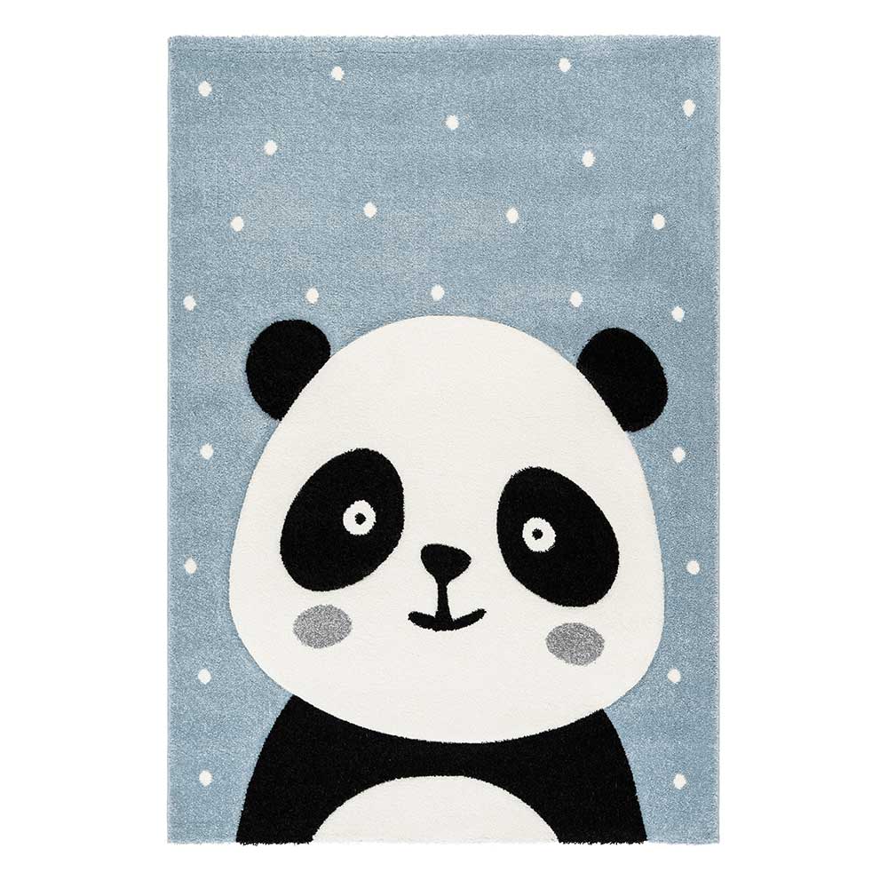 Doncosmo Teppich für Kinder Panda Motiv