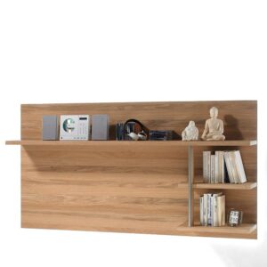 TopDesign TV Wandboard in Asteiche Bianco furniert Landhausstil