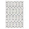 Doncosmo Teppich Outdoor in Cremefarben geometrischem Muster