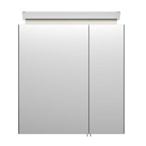 Möbel4Life Badezimmerspiegelschrank in Anthrazit 60 cm breit