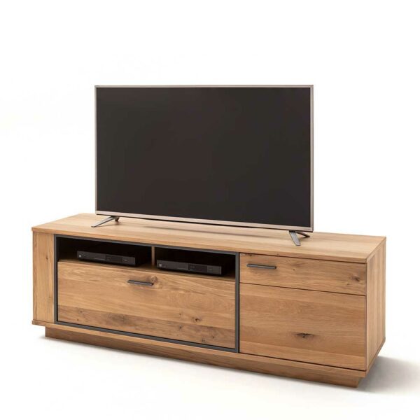 TopDesign Fernsehboard mit Asteiche furniert 180 cm breit