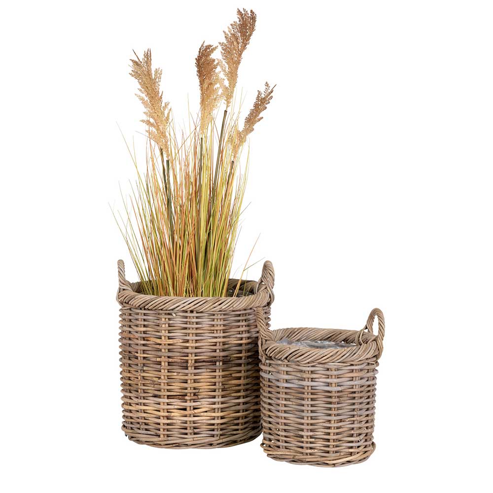 4Home Korb Set Rattan im Landhausstil zweiteilig (zweiteilig)