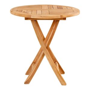 4Home Outdoor Tisch aus Teak Massivholz klappbar