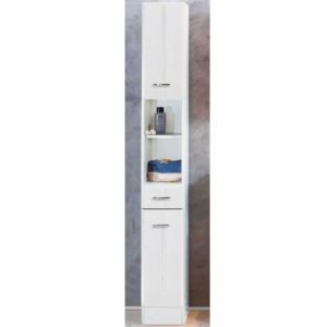 Star Möbel Badschrank mit Linienverzierung