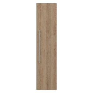 Möbel4Life Wand Badseitenschrank in Eiche hell Holzoptik 36 cm breit