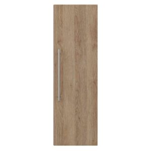 Möbel4Life Holzoptik Bad Midischrank in Eiche hell 105 cm hoch - 33 cm breit