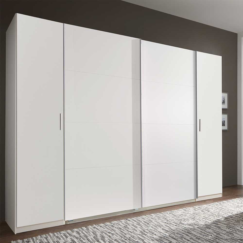 Star Möbel XL Schlafzimmerkleiderschrank 272 cm oder 316 cm breit Dreh- und Schiebetüren