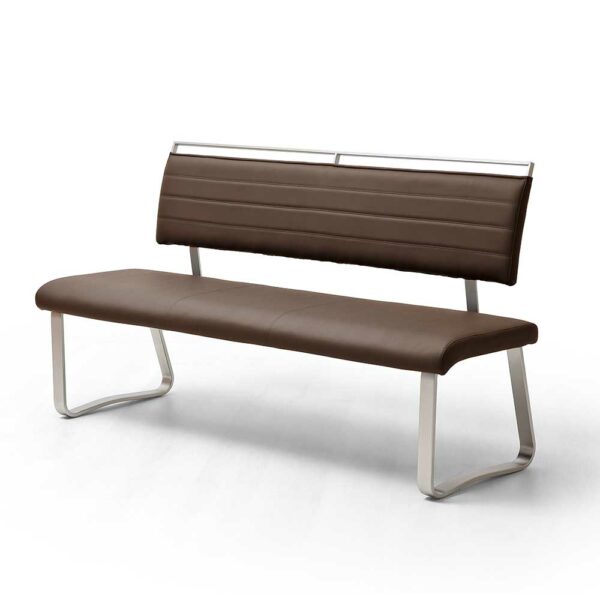 TopDesign Essbank in Braun modern