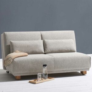 TopDesign Funktionssofa in Beige Stoff Made in Germany