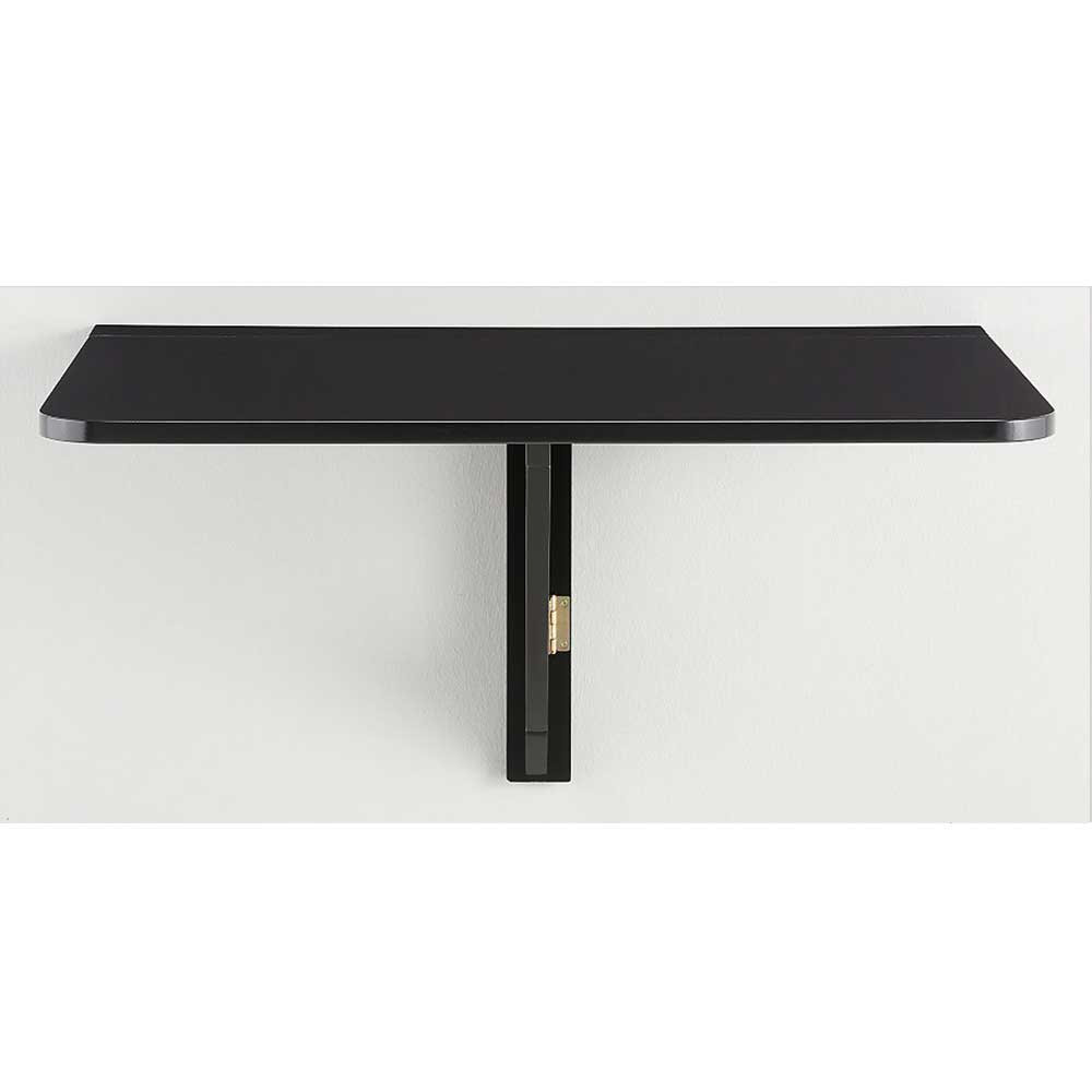 Möbel4Life Wandtisch in Schwarz 80 cm breit