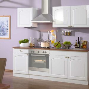 Star Möbel Küchenzeile im Landhausstil ohne Geräte (fünfteilig)