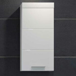 TopDesign Badezimmer Oberschrank weiß 35 cm breit modernem Design