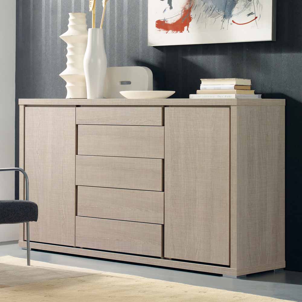 Furnitara Sideboard in Sonoma Eiche modern