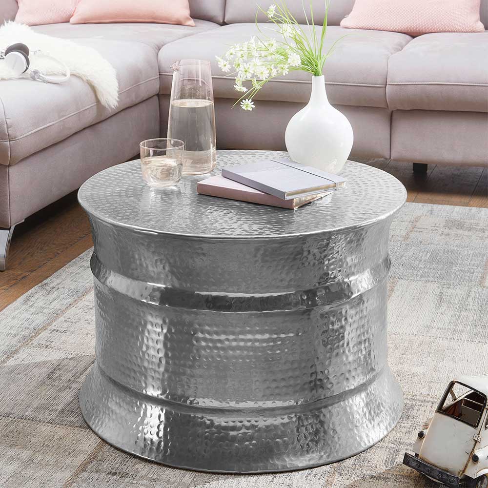 Möbel4Life Designercouchtisch aus Aluminium Industry Style