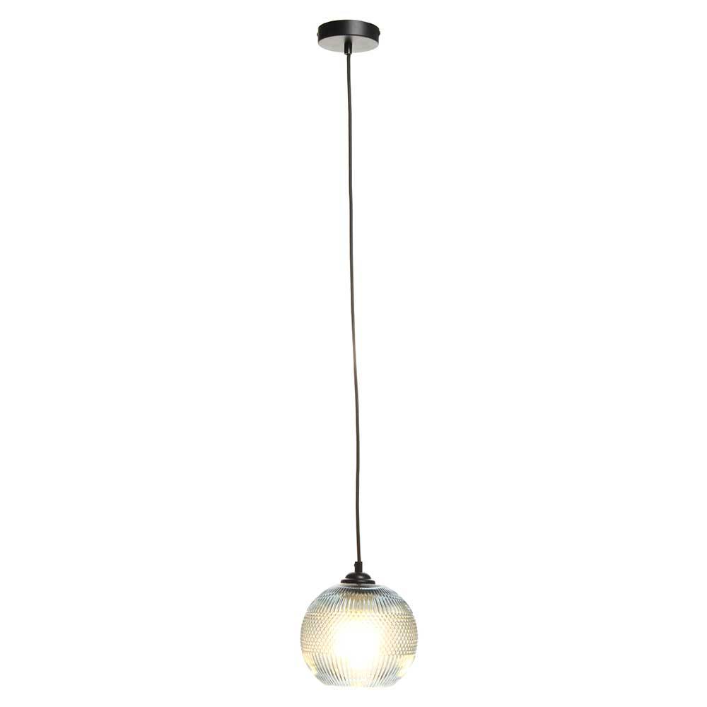 Doncosmo Glas Pendelleuchte in Blau modern