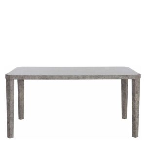 Möbel4Life Esstisch in Beton Grau 160 cm breit