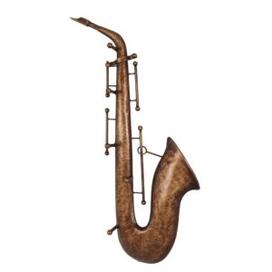 Tollhaus Wandgarderobe in Saxophon Optik Metall