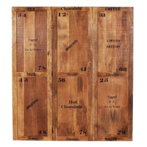 Möbel Exclusive Paravent aus Mangobaum Massivholz 170 cm hoch
