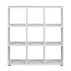 TopDesign Raumtrenner Regal in Weiß modern