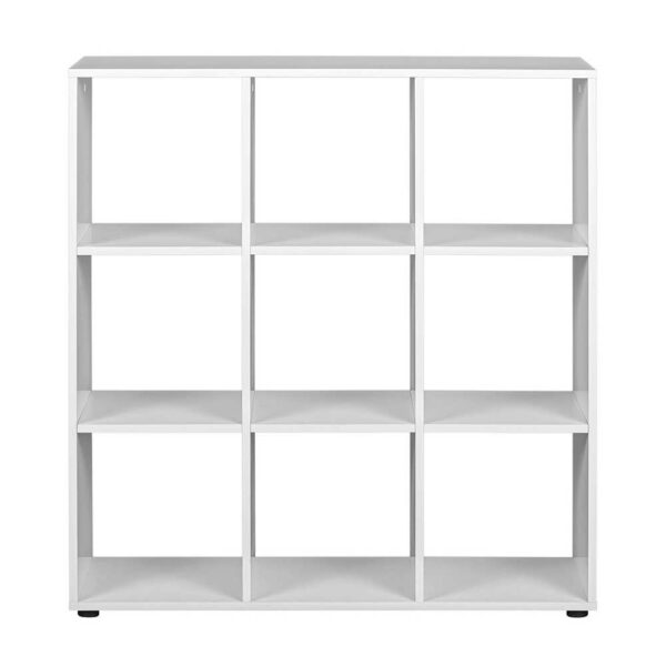 TopDesign Raumtrenner Regal in Weiß modern