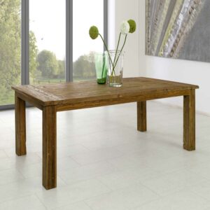 Natura Classico Esszimmertisch aus Teak Massivholz Rustikal