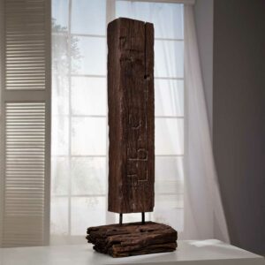 Natura Classico Deko Skulptur aus Teak massiv