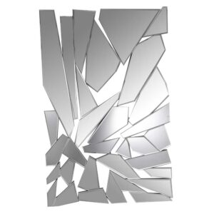 Rodario Design Spiegel in Silberfarben 120 cm hoch