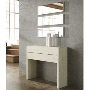 Furnitara Flurmöbelset in Creme Weiß modern (vierteilig)