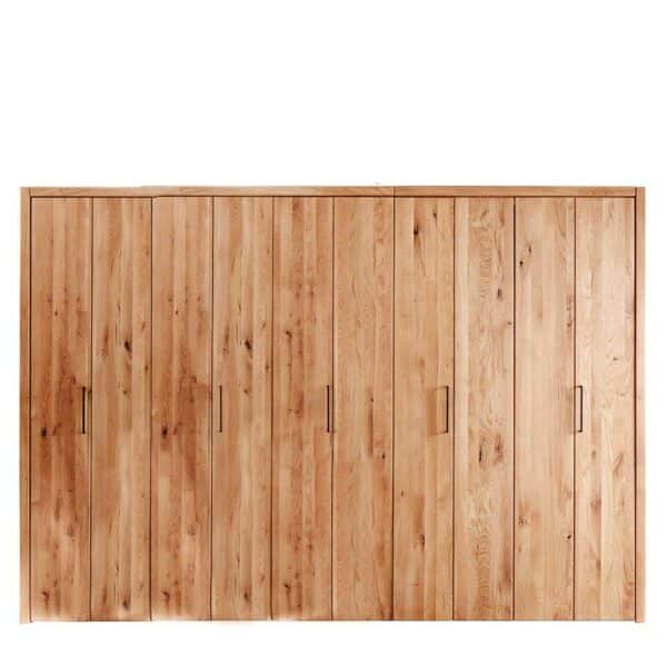 Dreaming Forest Kleiderschrank massiv mit 5 Falttüren 216 cm hoch