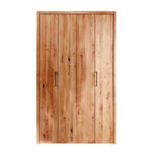 Dreaming Forest Schlafzimmerschrank mit 2 Falttüren Wildeiche Massivholz
